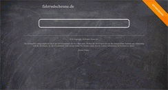 Desktop Screenshot of fahrradscheune.de